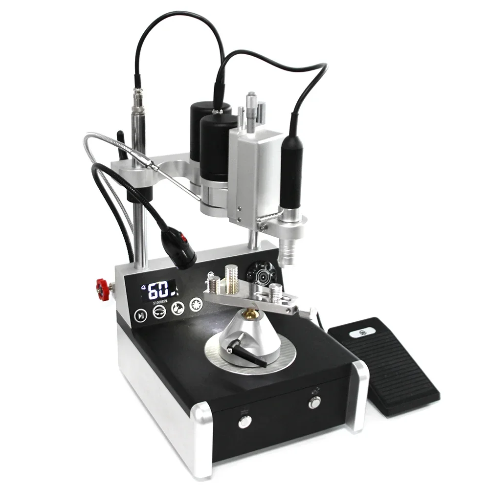 60000 دورة في الدقيقة محرك تيار مباشر بدون فرش للأسنان 350 واط طقم أسنان كهربائي فني طاحونة معدات مختبر الأسنان