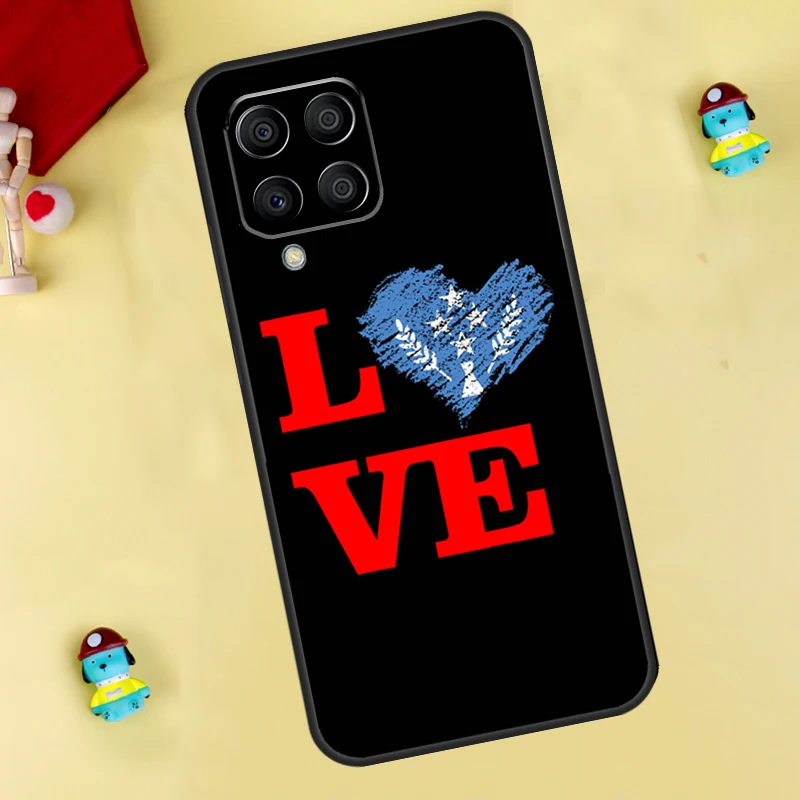 เคสโทรศัพท์ลายธงชาติโคสเร สำหรับ Samsung Galaxy M55 M14 M34 M54 M32 M52 M15 M11 M12 M13 M06 M16 M36 M56 M31 M53 M35
