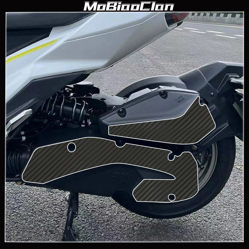 For to SYM DRG158 DRG150 Motorcycle Protective film 3D sticker carbon fiber protective sticker body film decoratin sticker