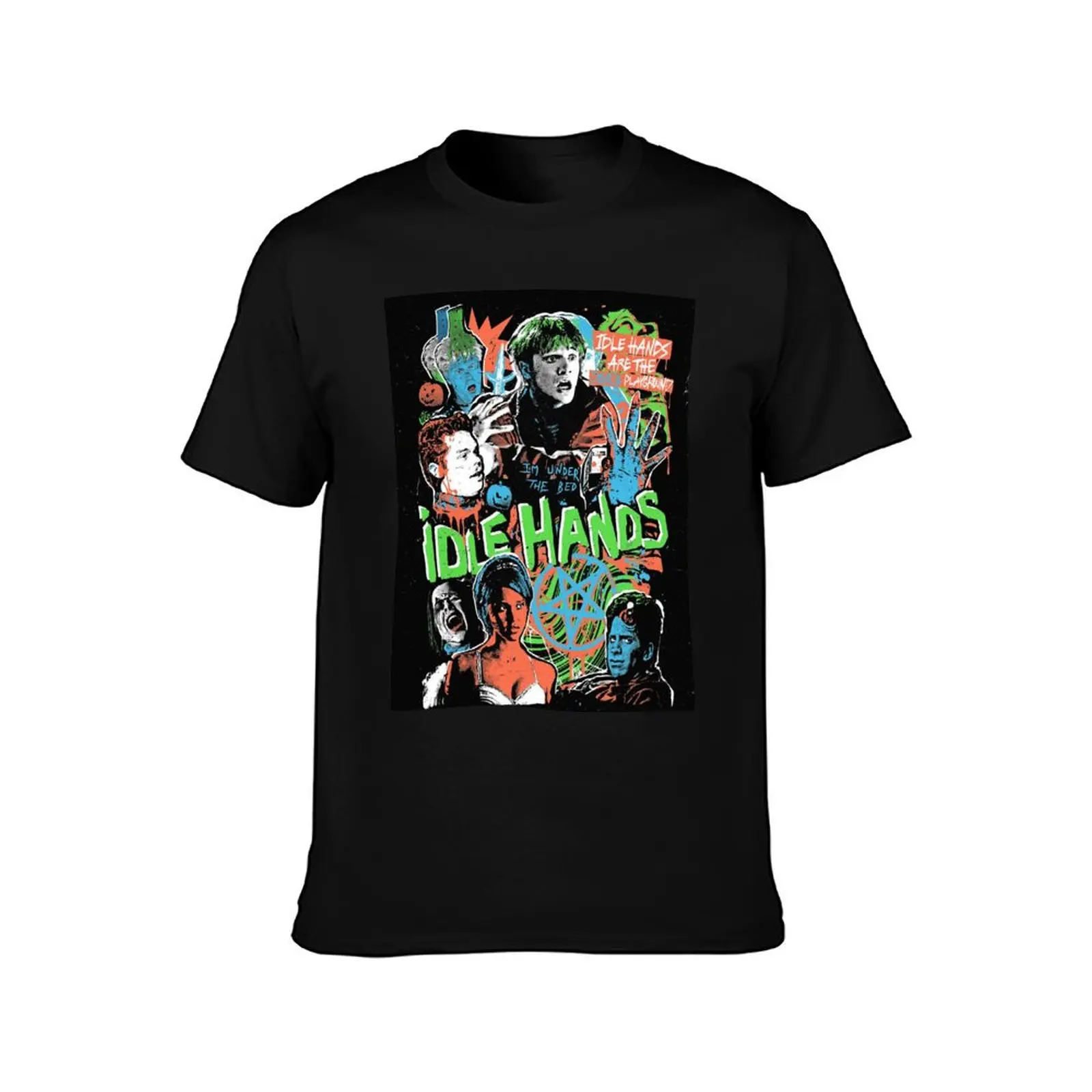 Devilish Deeds Artwork T-Shirt t shirt man designer T-Shirt