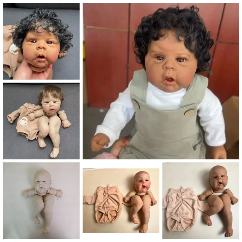 20 Inch Awake Reborn Doll Kit Gounchi Unfinished  Doll Parts DIY Handmade Doll Toys