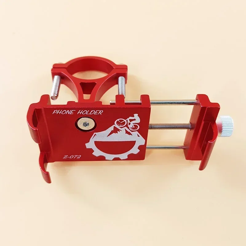 Bicycle Scooter Aluminum Alloy Mobile Phone Holder Mountain Bike Bracket Cell Phone Stand Cycling Accessories - náhled 5