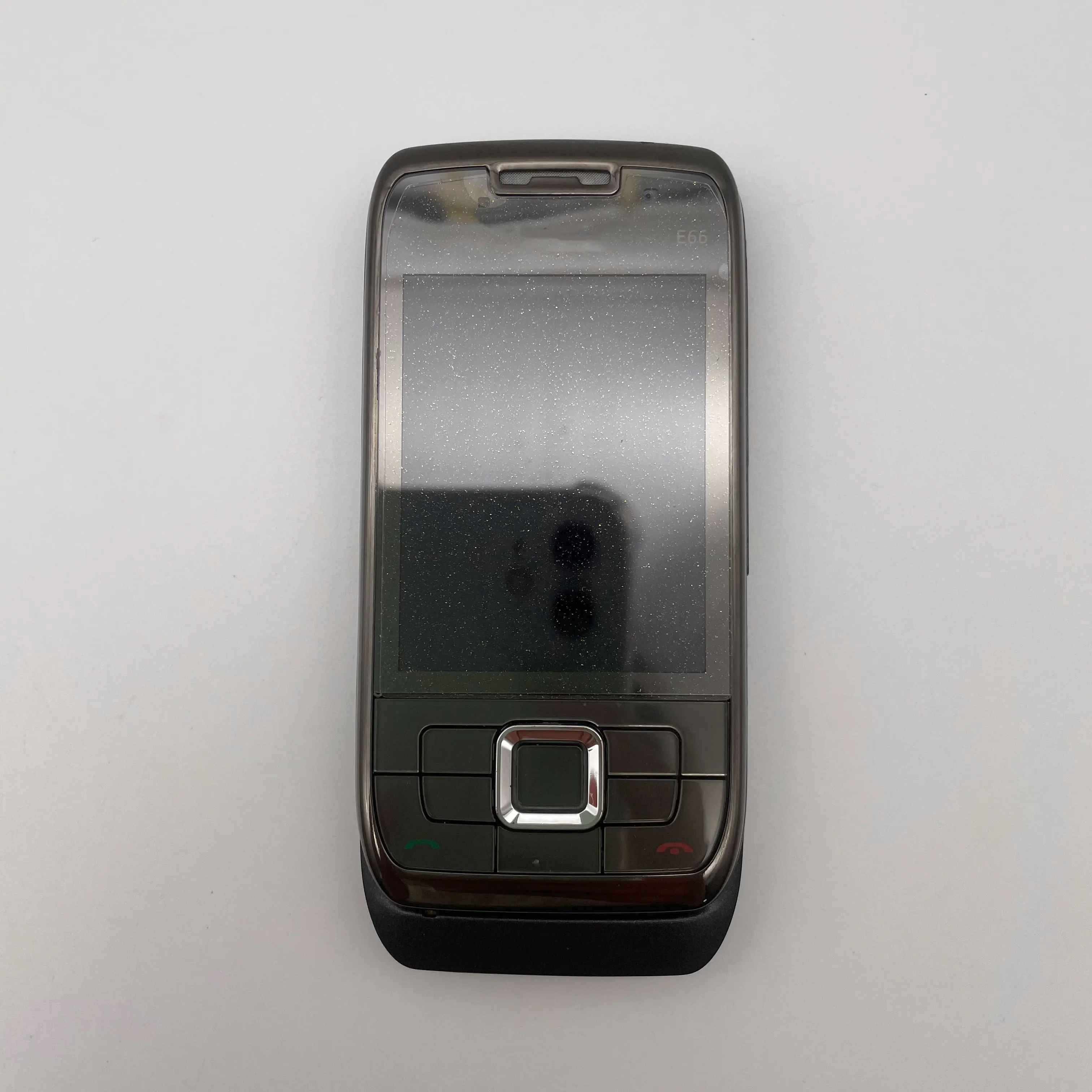 الأصلي مقفلة E66 WIFI واحد Sim GSM 900/1800 2G/3G الهاتف المحمول لوحة المفاتيح العربية الروسية المصنوعة في فنلندا #2