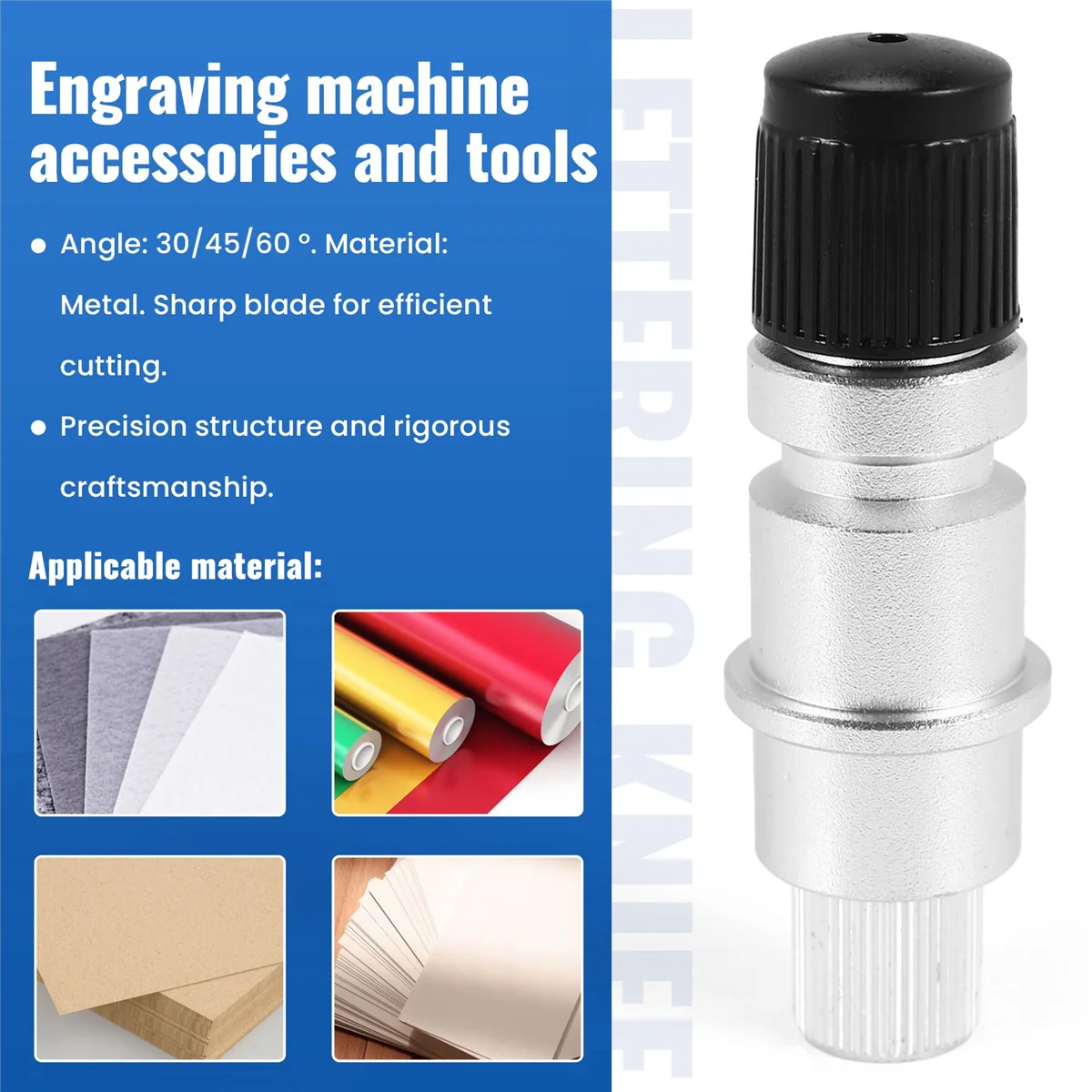 16Pcs 30/45/60 Degree Graphtec Cb15 Cb15U Vinyl Cutter Blade+Graphtec Cb15 Cb15U Blade Holder