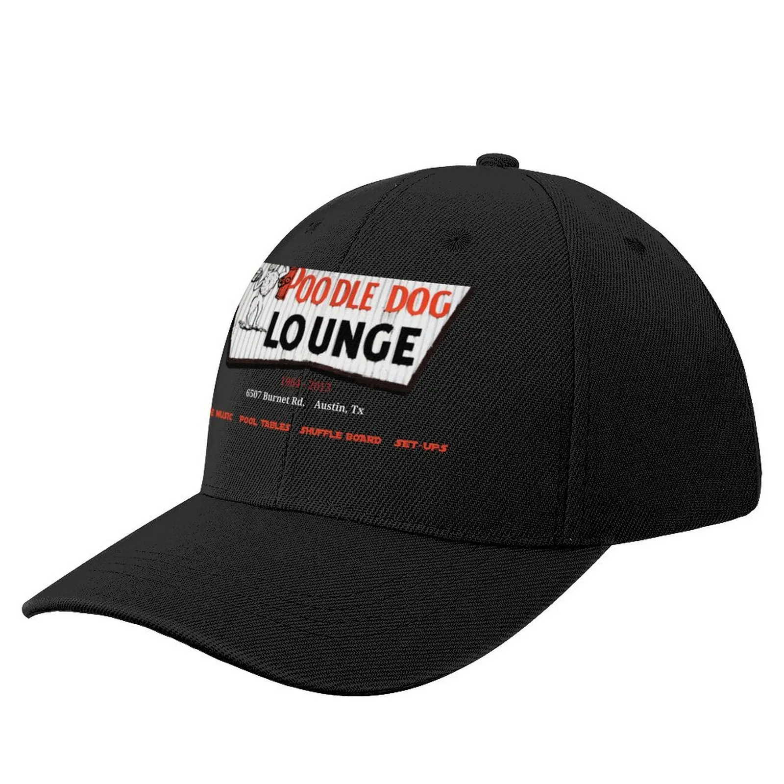 

Poodle Dog Lounge - Austin, TX 1964-2013 Baseball Cap Unique hats western Hat Golf tea Hat Boy Women's