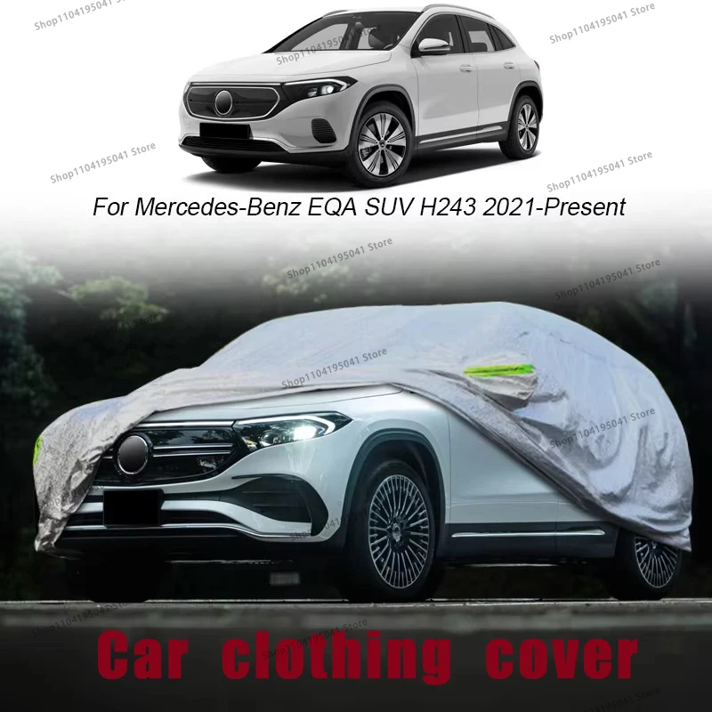 

For Mercedes Benz EQA Full Car Cover Rain Frost Snow Car protective cover ,UV protection,Car paint protection