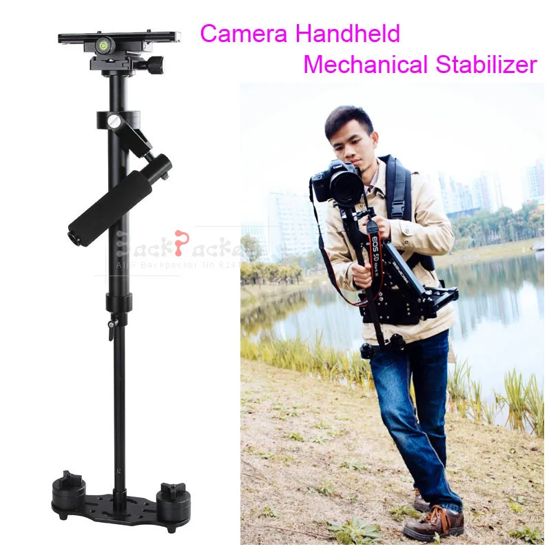 

DSLR Rig Camera Accessory Portable S40 Handheld Camera Stabilizer For Video D5500 D3300 60D 70D E-M10 II Movie Kit S40 @