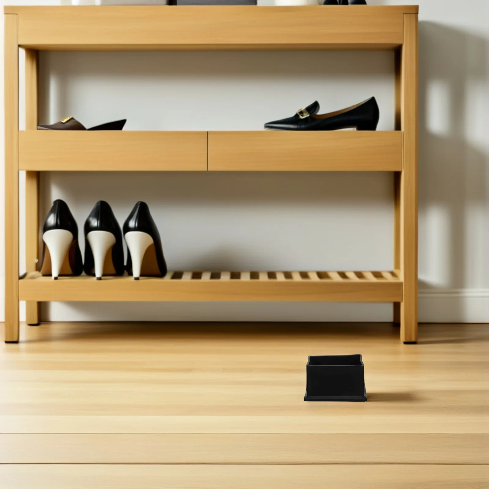 

20Pcs Furniture Leg Protectors Soft PVC Square Covers Floor Protectors Non-Slip Water Resistant Chair Table Caps