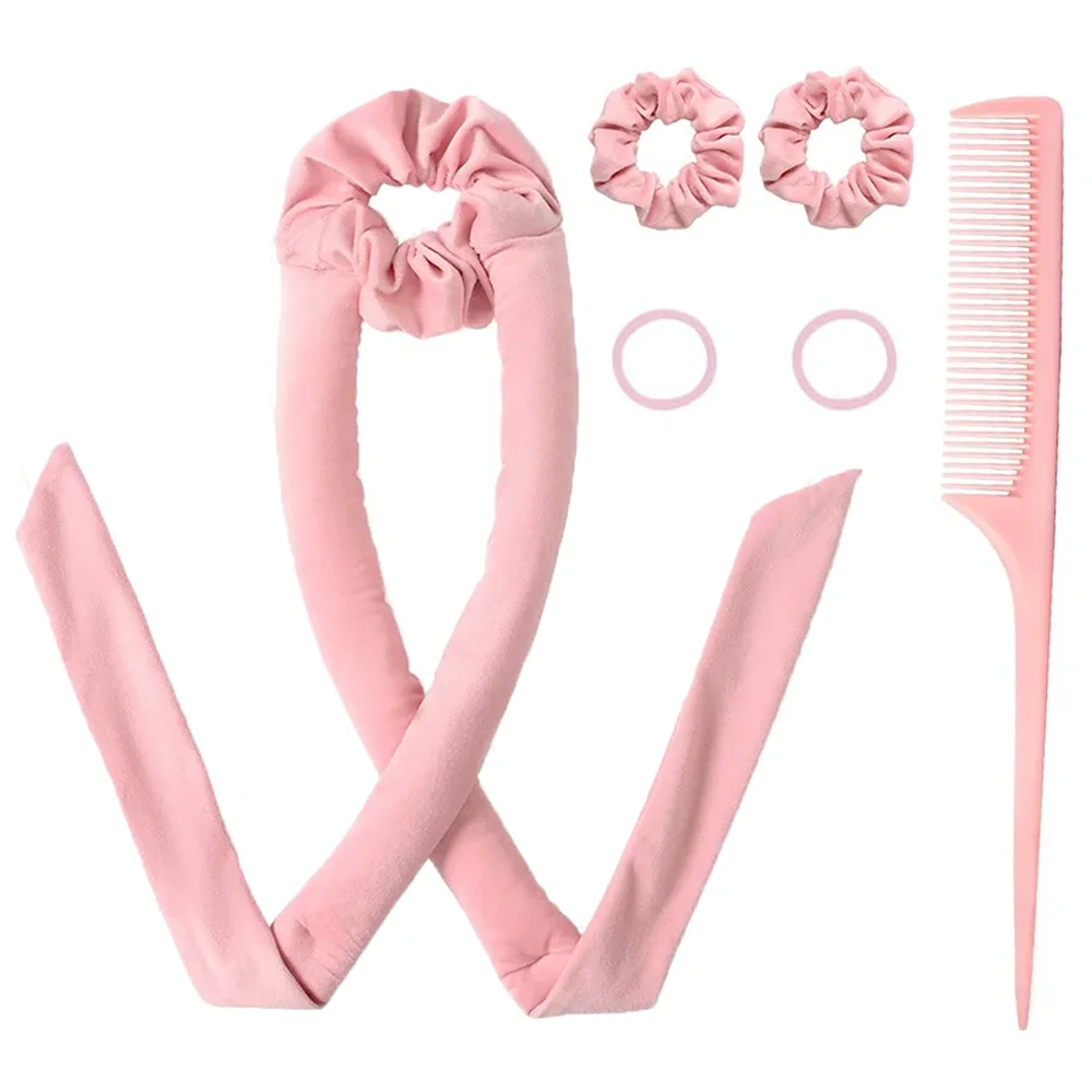 New Heatless Curling Rod Headband Soft Hair Curler No Heat Hair Rollers Curlers Lazy Sleeping Curling Scrunchie Styling Tools