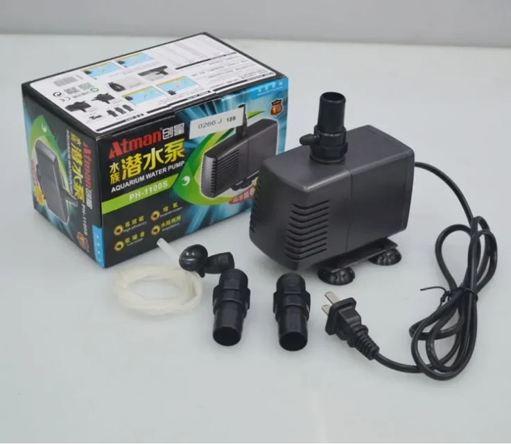 ATMAN PH 500 600 1100 2000 2500 Marine aquarium amphibious pump,Filter submersible pump.Aquarium silent energy-saving water pump