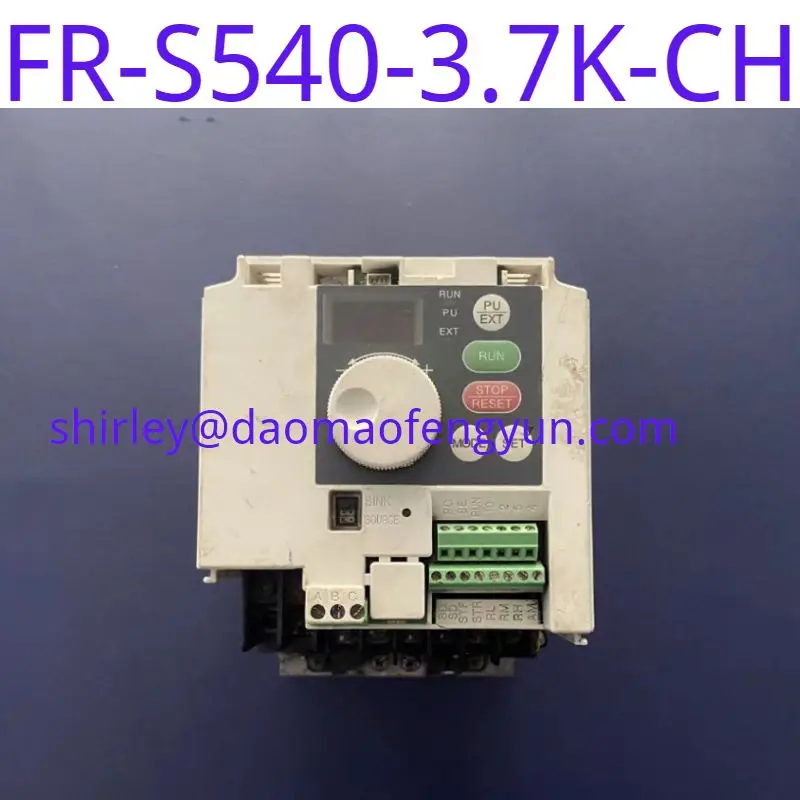

Used S540 series FR-S540-3.7K-CH frequency converter