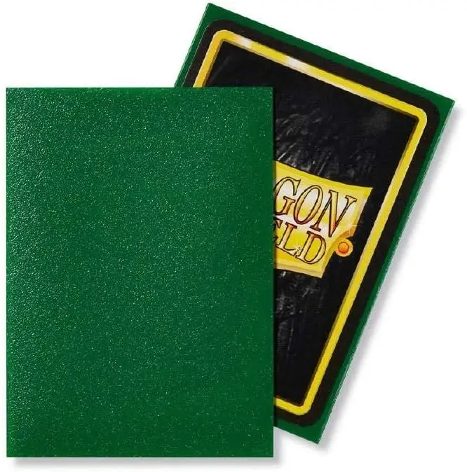 card sleeves 66x91 5 Packs Dragon Shield Standard Size Card Sleeves Gold Emerald Magenta  Copper Ivory Matte Protector 66x91 Set of 5x100 Sleeves