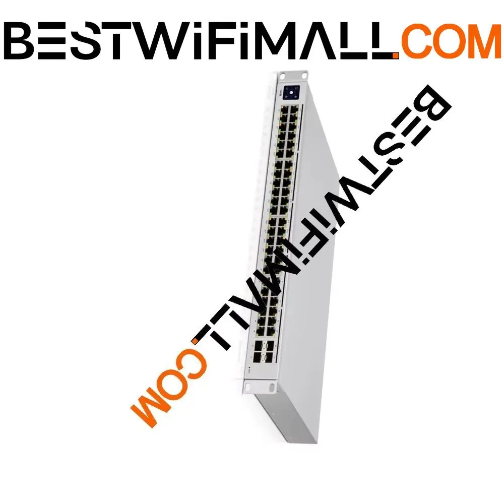 

Коммутатор PoE UBIQUITI USW-48-POE, 48 портов, 195 Вт PoE, уровень доступности PoE 2, с бесшумной безвентиляторной системой охлаждения