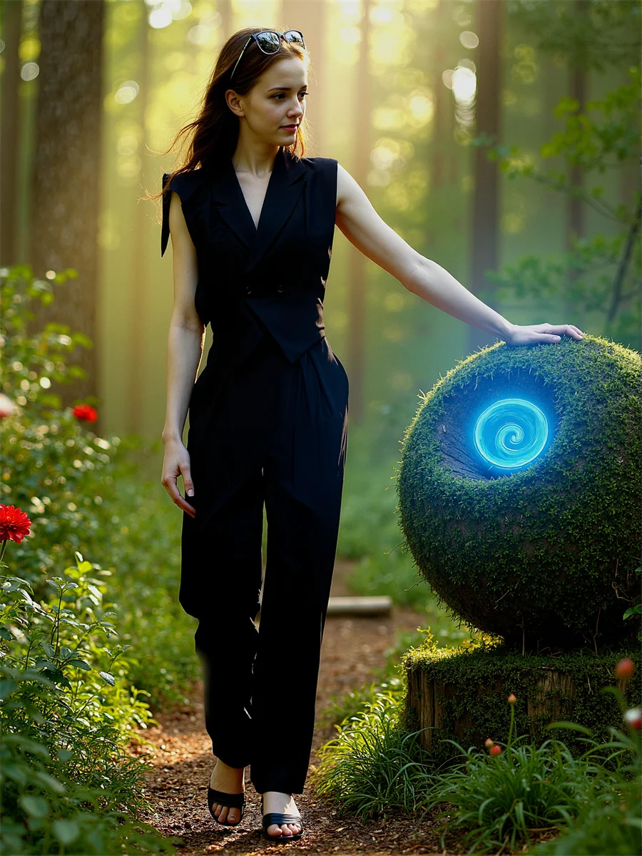 レディースベスト オールドマネースタイル トップス 秋 ブラック シック 韓国風 ダブルブレストデザイン ノースリーブ フロントボタン シンプル