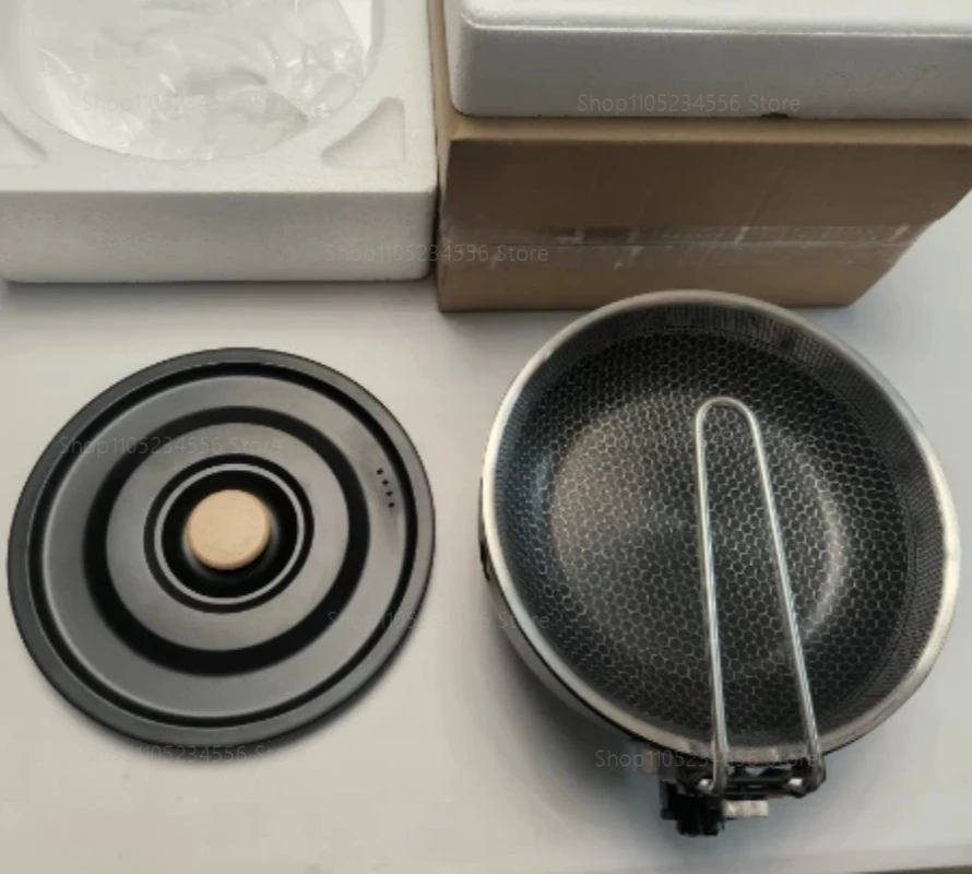Portable Outdoor Gas Stove All-in-One Pot Rice Cooking Frying Camping Picnic Fishing Gear