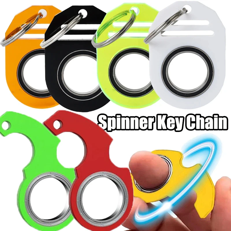 Spinner Key Chain Men Women Car Keychain Key Ring Gadget for Men Fingertip Key Ring Holder Personalized Lovers Special Gift