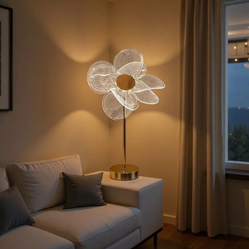 Minimalist Butterfly Desk Lamp Acrylic Creative Gift Atmosphere