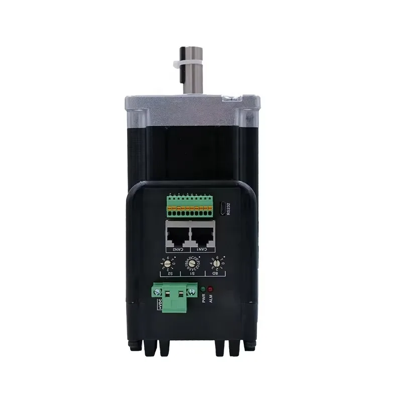 IHSV86-30-44-48-RC 48VDC 3000rpm Nema34 440W 1.27nm Integrate Ac Servo Motor for CNC Machine