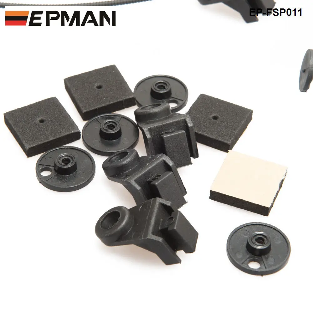 EPMAN Plastic Universal Radiator Mount Mounting Kit Electric Fan Tie Strap For All TCI Coolers and Radiator Fans EP-FSP011