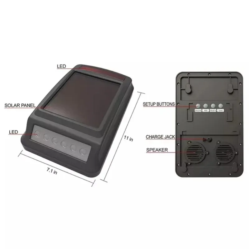 ed Security Burglar Alarm with Siren Alarm Function