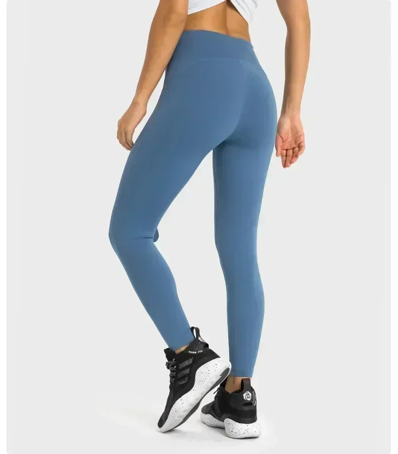 Lemon-mallas de Yoga para mujer, pantalones deportivos de cintura alta para gimnasio, ropa para correr al aire libre, tenis, entrenamiento