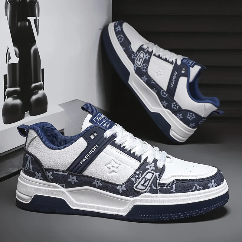 

Hot Sale Skateboard Shoes Men Brands Sneakers Low Cut Platform Luxury Designer Shoes Man Comfortable Trend Men's Skates Shoes