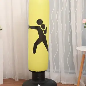 Boks torbası, şişme 160 cm, punch çanta için eğitim sert, eğitim spor, omurga dekompresyon, nesne boks 8 en çok satan, kum torbası spor çekimi-no. 1