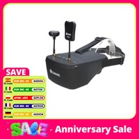 Eachine EV800D 5.8G 40CH 5 Inch 800*480 Video Headset HD DVR Diversity FPV Goggles With Battery For RC Model