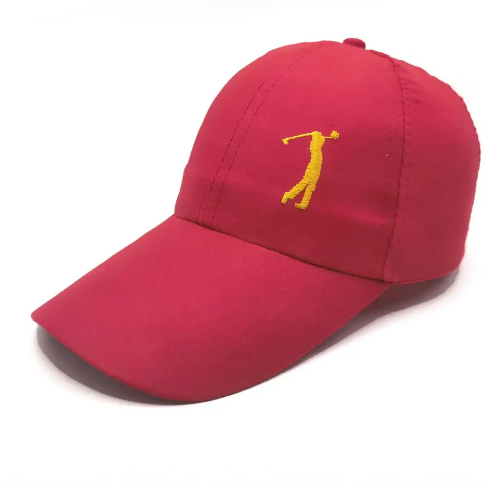 Outdoor Sport Sunshade Cap Baseball Hat Adjustable Custom Logo Breathable Polyester Sun Hat For Casual Daily Wear