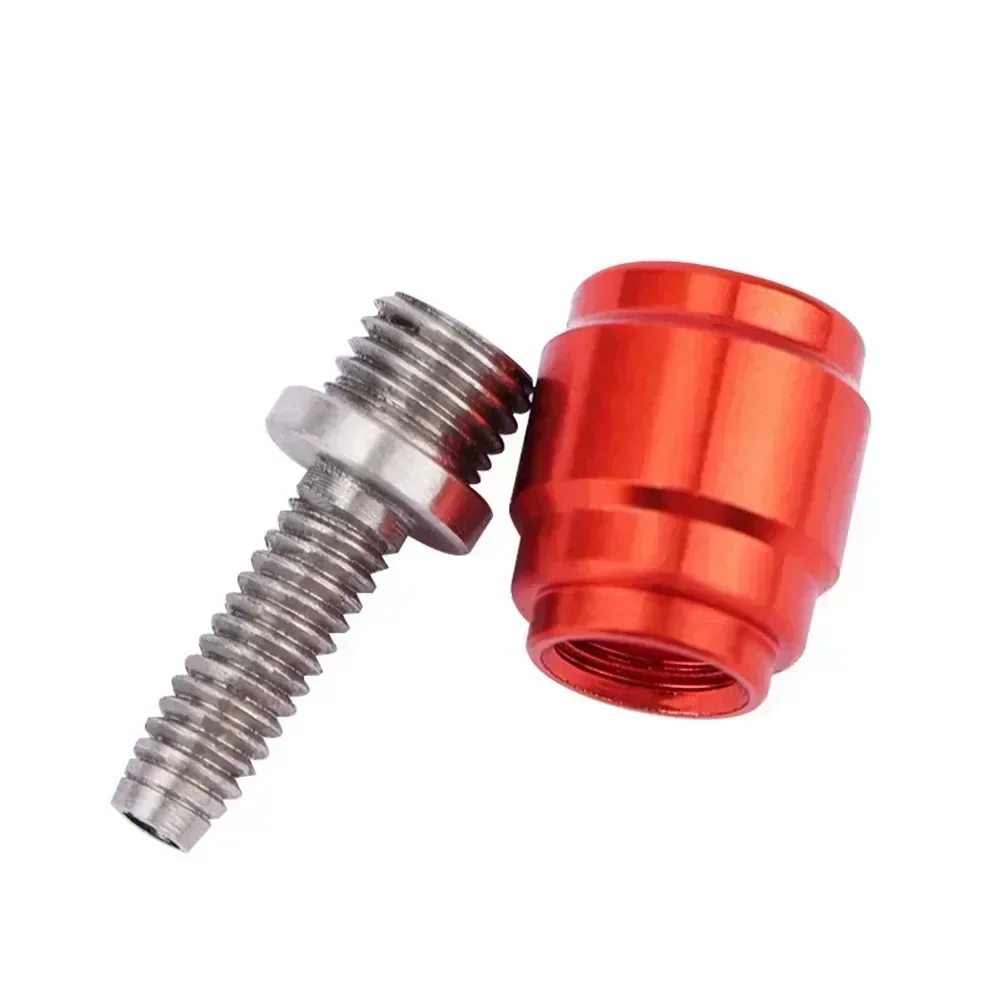 Black + Red 1x Connecting Nut For-SRAM Avid 1 X Insert Insert & Olive & Connecting Nut 10x2.125(57-152) Bicycle Parts