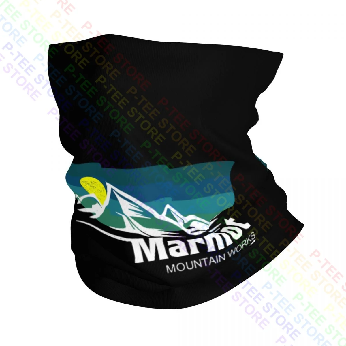 Marmot Sunsetttergents Performance Crew Neck Gaiter Bandana Scarf Face Mask Hiking Hip Hop Gaiter Tube