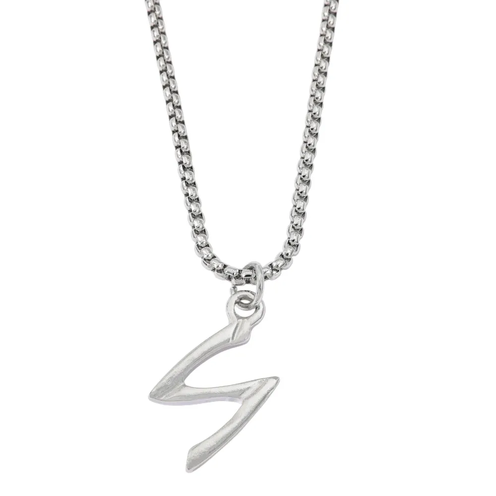 

Game Love and Deepspace Sylus Cosplay Necklace Alloy Unisex Punk Gothic Double Layered Pendant Choker Chain Accessories Props