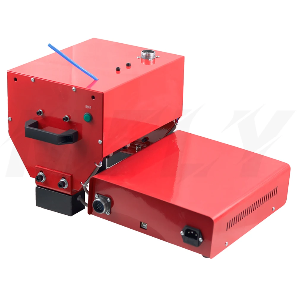 (170*110mm) Portable Metal Pneumatic Dot Peen Marking Machine For VIN Code Frame chassis number Pneumatic Dot Peen Marking