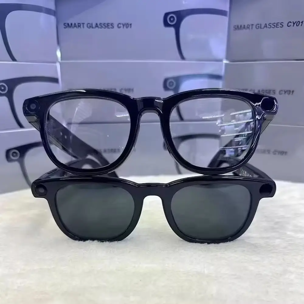 CY01 Smart Sunglasses Photo Video Recording Eye Glasses AI Translator Audio WIFI IP Waterproof Smart Glasses with 1080 HD Camera view 3