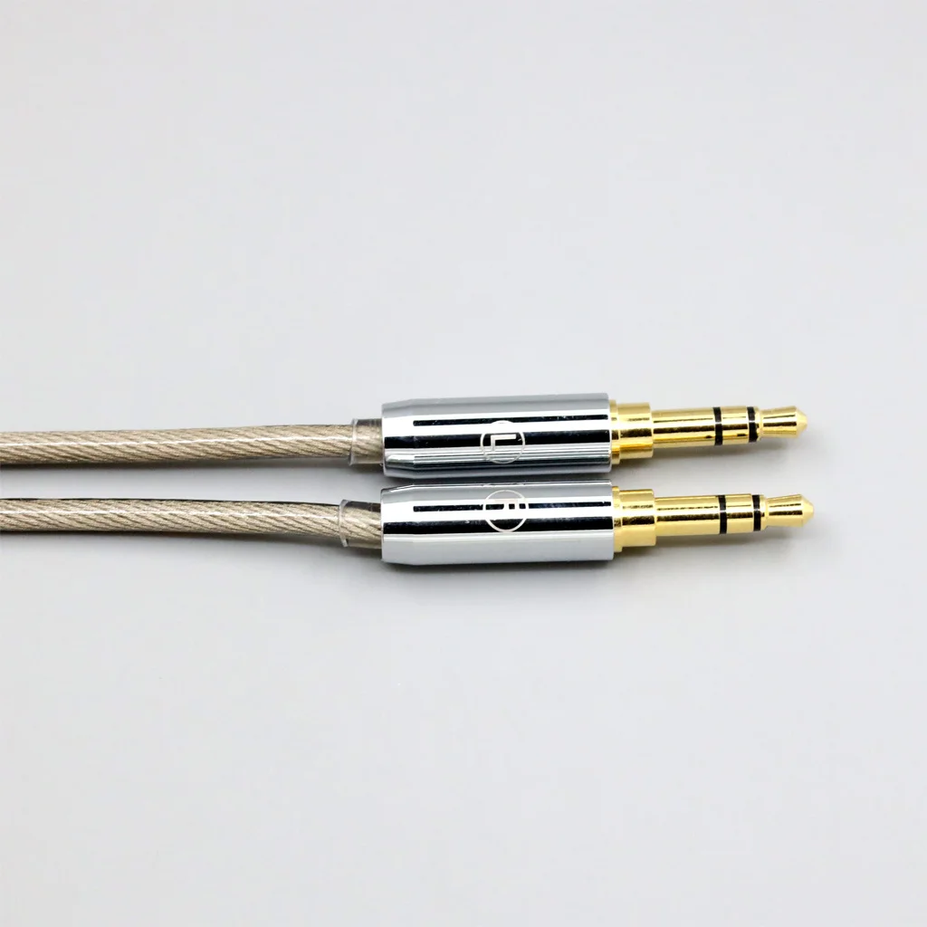 Кабель для наушников типа 6 756 core 7n Litz OCC посеребренный для Onkyo A800 Philips Fidelio X3 Kennerton Jord 3,5 мм pin LN007842