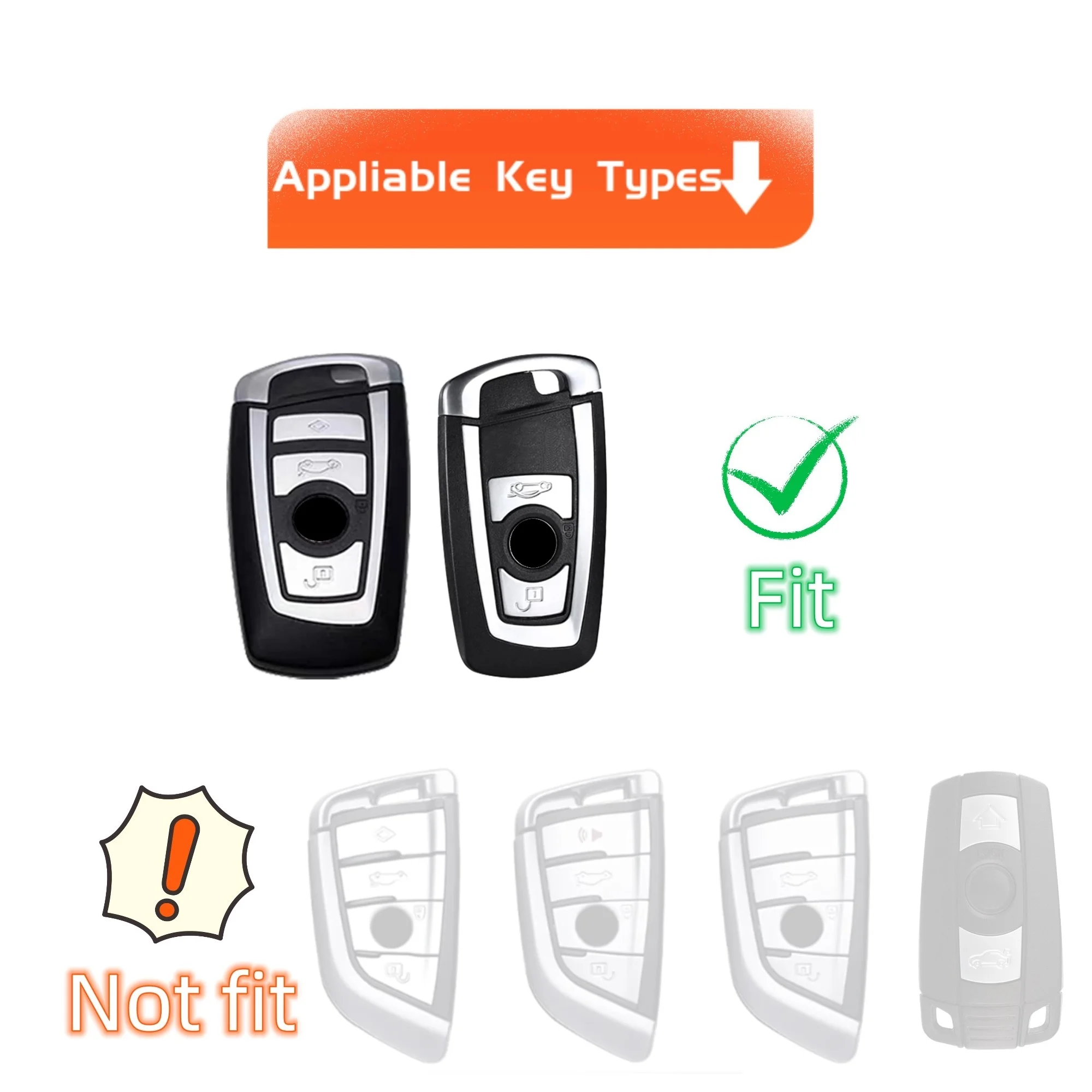 TPU Key Fob Cover Keychain Lanyard for BMW 1 2 3 4 5 6 7 Series M5 M6 X3 X4 Keyless Accessories