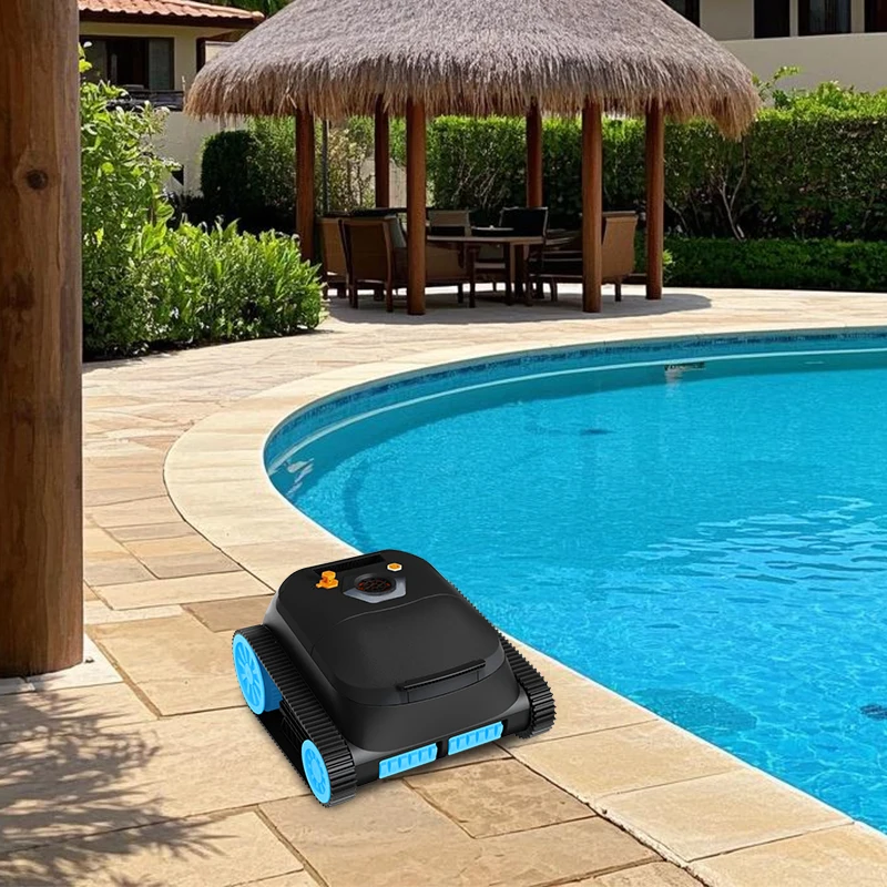 Smart Control Cleaning Cordless Vacuum Wall Mounted Automatic Pool Swimming Accessory Robotic Cleaner Robot