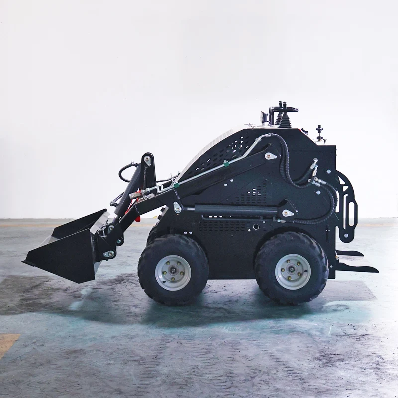 

Индивидуальный мини-погрузчик с бортовым поворотом Евро 5 CE EPA Китайский производитель Маленький 500 кг 1 тонна Быстрая доставка Мини-колесный погрузчик для продажи