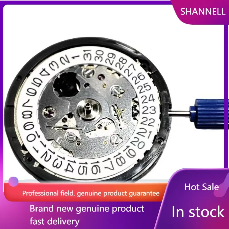 

New imported mechanical watch movement NH35 calendar three needle fully automatic original movement