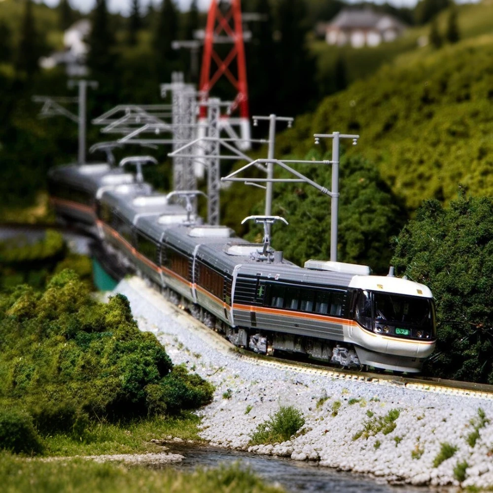 KATO N Type 1/160 Scale Model Train 383 Series Limited Express Train 10-1781/2/3 12 Car Full-set Train Set Boys Toy Gift