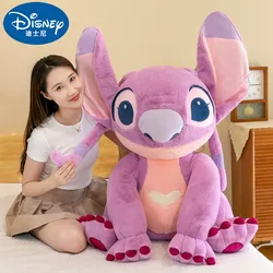 Disney Tamanho Grande Lilo e Ponto Brinquedo De Pelúcia Recheado, Boneca Kawaii Macia, Decoração do quarto, Travesseiro Brinquedos, Presente de Natal para Meninas, 30 cm, 45 cm, 60 cm, 80cm