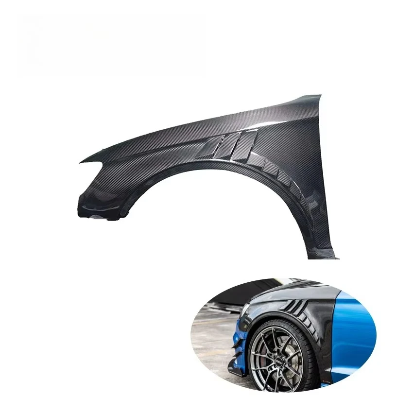 

New Design A3 S3 RS3 TAKD CARBON Fiber Car Fenders Auto Front Wheel Inner Fenders For Audi A3 S3 RS3 2015-2019