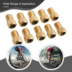 5/10PCS  Bicycle Valve Adapter Dv Sv French To Dunlop Car Valve Car Pump Bicycle Valve Adapter Cycling Inflator Accessories