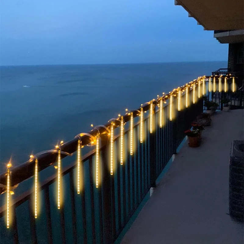 AA Battery Powered Christmas LED String Lights House Eave Tree Garden Street Wedding Decor