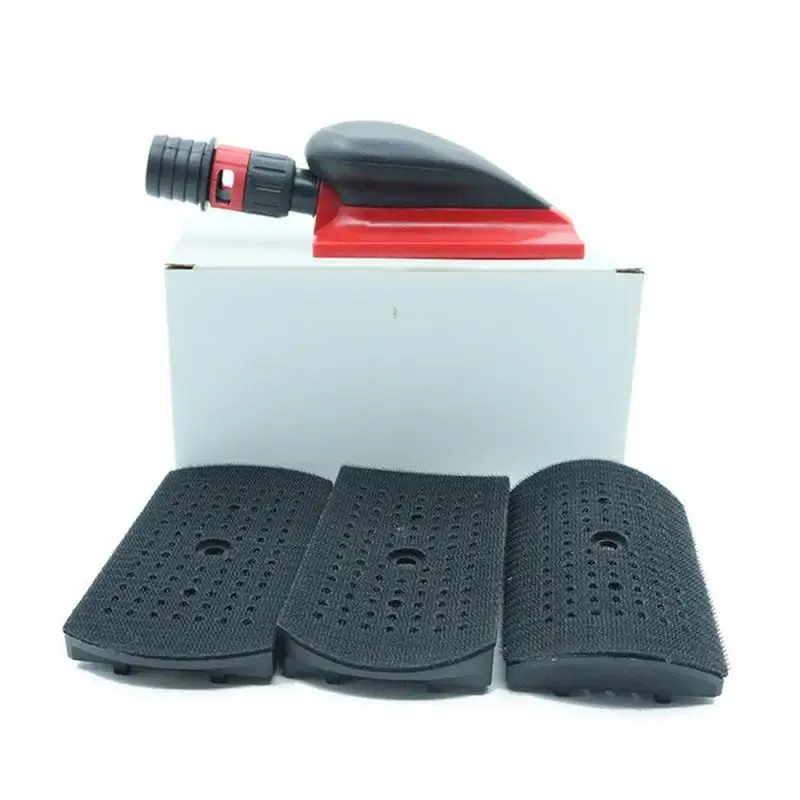 Car Polishing Dust-free Grinding Rectangle Hand Polished Board Arc Grinding Machine Hand Planer Sandpaper Polishing Disc