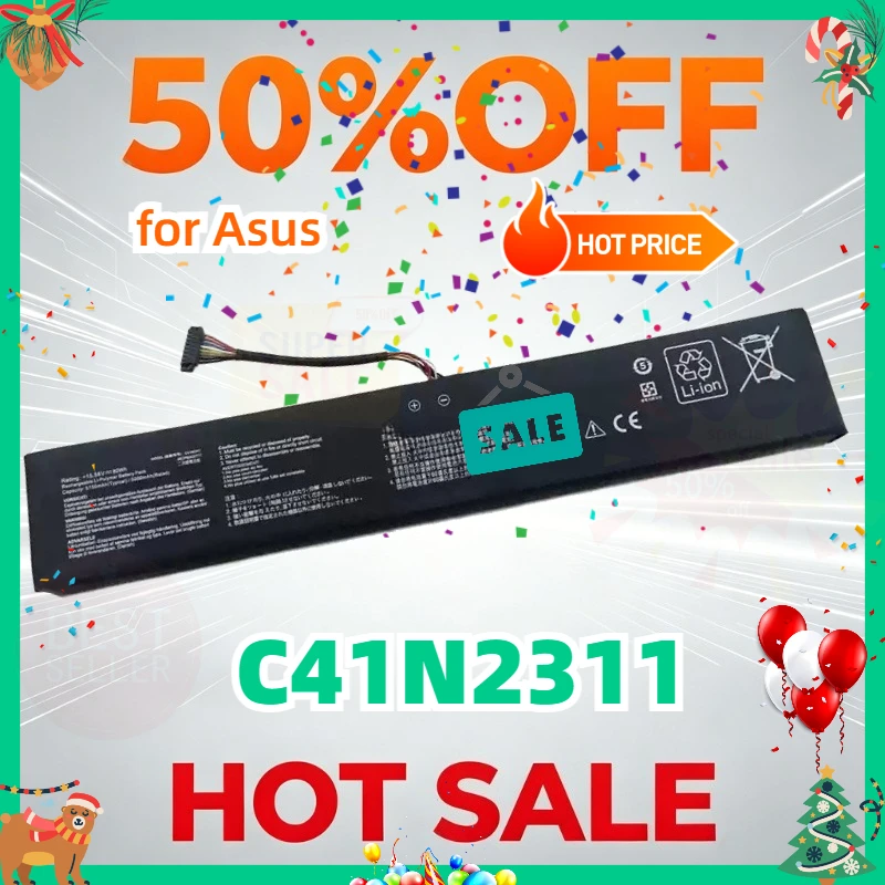 SWZY High Quality 15.56V 80Wh C41N2311 Battery for Asus Rog Ally X RC72LA Handheld Computer Game Player Replacement Battery