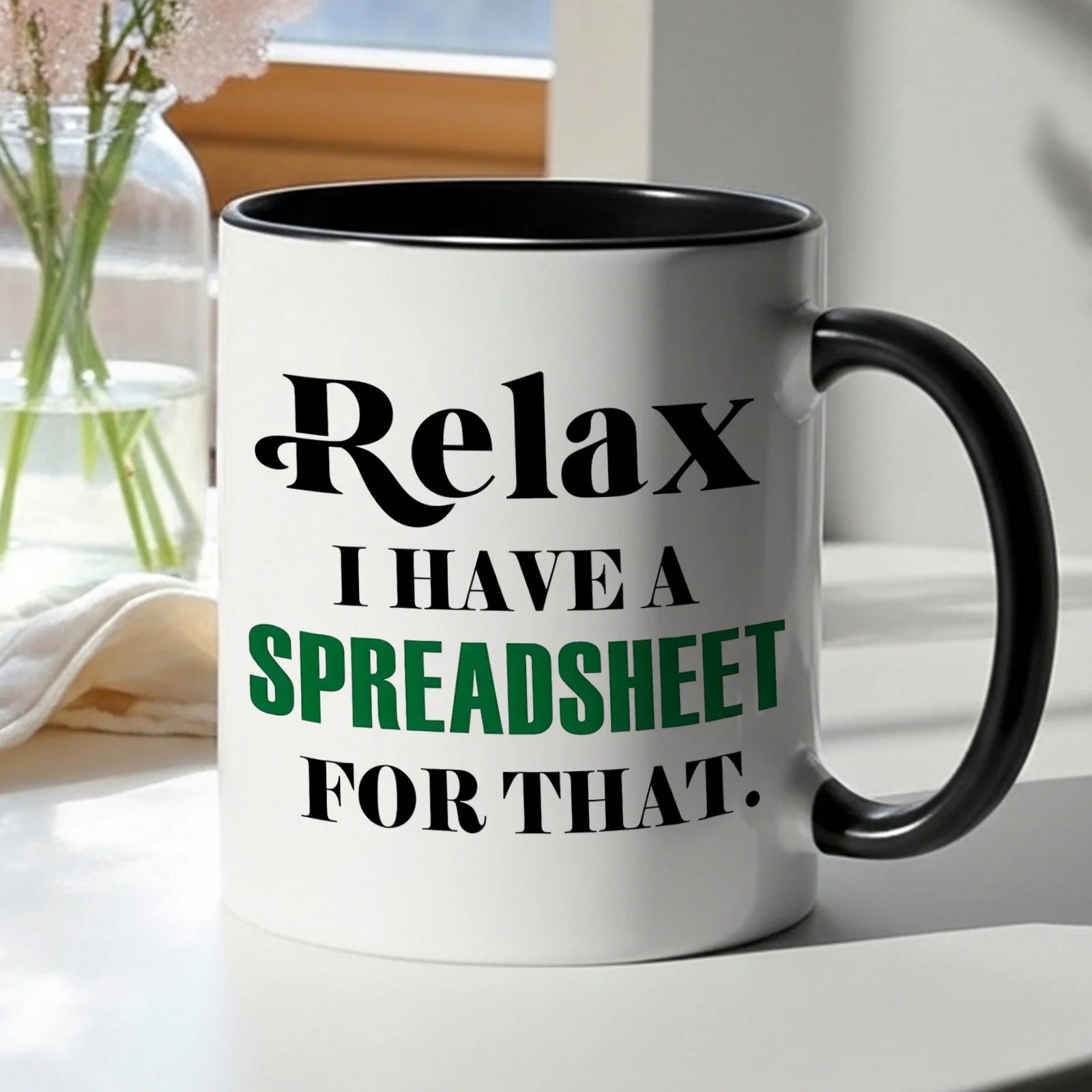 1 Fun Spreadsheet Mug 