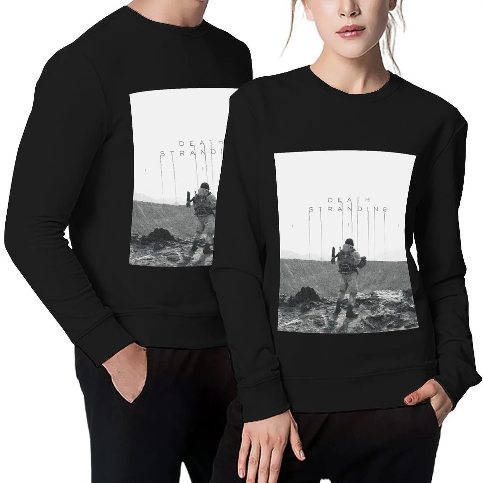 

Death Stranding Poster 2 Pullover tracksuits men clothes mens designer clothes men's sweat-shirt set aesthetic sweatshirts