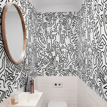 80cm vodotěsné samolepky na zeď, mramorová vinylová fólie, samolepicí tapeta do koupelny, kuchyně, skříňky, pracovní desky, kontaktní papír 8 nejlepší prodej Tapeta s akcemi - №4