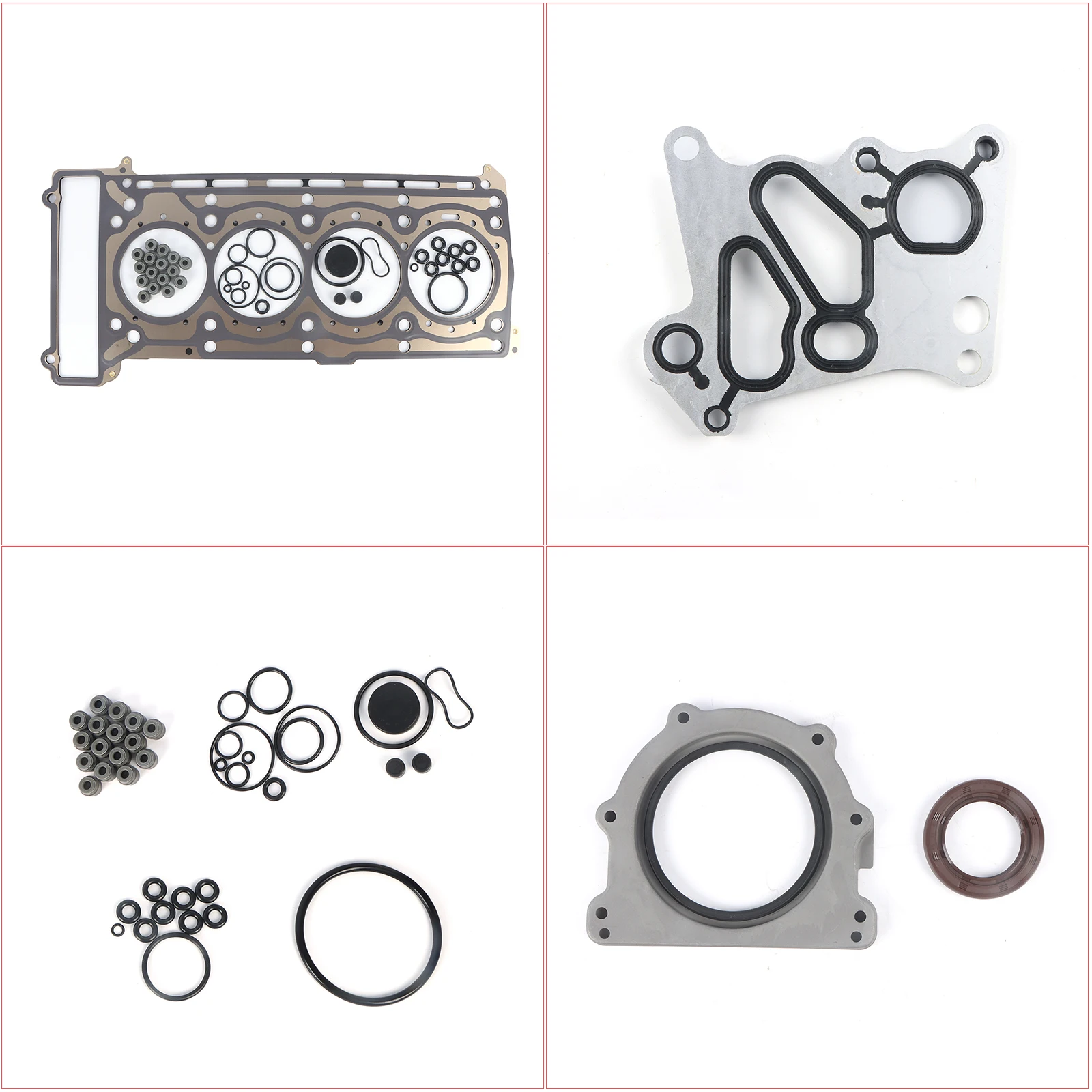 M271 1.8T Engine Overhaul Gasket Seals Kit 2710160520 2710140104 2711840280 For Mercedes-Benz W203 W204 W211 M271 Supercharged